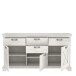 Kommode >Kashmir< in weiß,beige - 177,7x96,2x48,3cm (BxHxT)