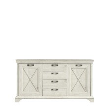 Kommode >Kashmir< in weiß,beige -...