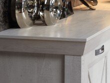 Kommode >Kashmir< in weiß,beige - 177,7x96,2x48,3cm (BxHxT)