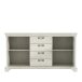 Kommode >Kashmir< in weiß,beige - 177,7x96,2x48,3cm (BxHxT)
