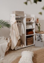 Garderobe >Lala< in weiß - 78x109x39cm (BxHxT)