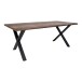 Esstisch >Toulon< in Natur, Eiche-Massiv - 95x75x200cm (BxHxT)