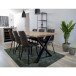Esstisch >Toulon< in Natur, Eiche-Massiv - 95x75x200cm (BxHxT)
