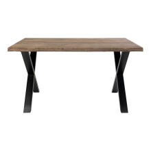Esstisch >Toulon< in Natur, Eiche-Massiv - 95x75x140cm (BxHxT)