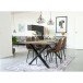 Esstisch >Toulon< in Natur, Eiche-Massiv - 95x75x140cm (BxHxT)