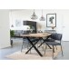 Esstisch >Toulon< in Natur, Eiche-Massiv - 95x75x140cm (BxHxT)