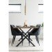 Esstisch >Toulon< in Natur, Eiche-Massiv - 95x75x140cm (BxHxT)