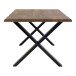 Esstisch >Toulon< in Natur, Eiche-Massiv - 100x75x300cm (BxHxT)