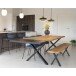 Ansteckplatte >Toulon/Montpellier/Bordeaux< in Schwarz - 95x4x50 (BxHxT)