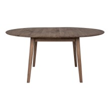 Esstisch >Metz< in Natur, Eiche-Massiv - 118x75,5x158cm (BxHxT)