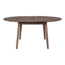 Esstisch >Metz< in Natur, Eiche-Massiv - 118x75,5x158cm (BxHxT)