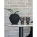 Bartisch >Bolzano< in Weiss, Eiche-Massiv - 70x105x70cm (BxHxT)