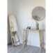 Konsolentisch >Girona< in Natur, Teak - 30x80x90cm (BxHxT)