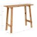 Konsolentisch >Girona< in Natur, Teak - 30x80x90cm (BxHxT)