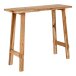 Konsolentisch >Girona< in Natur, Teak - 30x80x90cm (BxHxT)