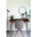 Schreibtisch >Hellerup< in Braun, Nussbaum - 120x88x60cm (BxHxT)