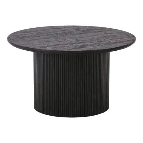 Couchtisch >Boavista< in Mørkebrun, Wengeoptik - 80x45x80cm (BxHxT)
