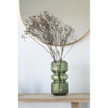 Spiegel >Madrid< in Messing, Alu, Glas - 60x60x3cm (BxHxT)
