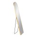Spiegel >Madrid< in Messing, Alu, Glas - 40x150x3cm (BxHxT)