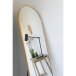 Spiegel >Madrid< in Messing, Alu, Glas - 40x150x3cm (BxHxT)