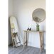Spiegel >Madrid< in Messing, Alu, Glas - 40x150x3cm (BxHxT)