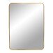 Spiegel >Madrid< in Messing, Alu, Glas - 50x70x3cm (BxHxT)