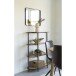 Spiegel >Madrid< in Schwarz, Alu, Glas - 50x70x3cm (BxHxT)