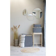 Spiegel >Palermo< in Glas, Glas - 46x54x0,5cm (BxHxT)