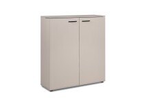 Schuhschrank >Satos< in samt - 100x110x34cm (BxHxT)