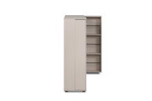 Schuhschrank >Satos< in samt - 100x110x34cm (BxHxT)
