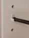 Schuhschrank >Satos< in samt - 100x110x34cm (BxHxT)
