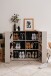 Schuhschrank >Satos< in samt - 100x110x34cm (BxHxT)