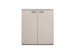 Schuhschrank >Satos< in samt - 100x110x34cm (BxHxT)