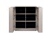 Schuhschrank >Satos< in samt - 100x110x34cm (BxHxT)