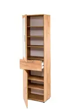 Garderobenschrank >8871-79< in Wotaneiche,...