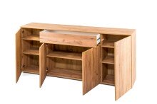 Kommode >8874-79< in Wotaneiche - 165x70x34 (BxHxT)