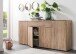 Kommode >8874-79< in Wotaneiche - 165x70x34 (BxHxT)