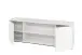 Lowboard >8875-11.11< in Weiß matt - 165x55x34 (BxHxT)