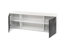 Lowboard >8875-11.22< in Weiß matt - 165x55x34 (BxHxT)