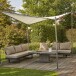 Pavillon >Berlino< in grau, hellgrau - 300x270x300 (BxHxT)