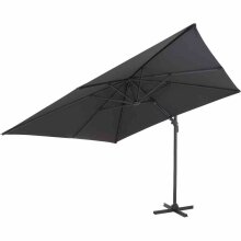 Ampelschirm >California N+< in anthrazit - 300x263x300 (BxHxT)
