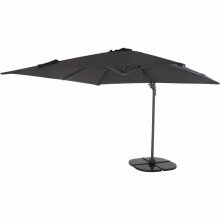 Ampelschirm >California N+< in anthrazit - 300x263x300 (BxHxT)