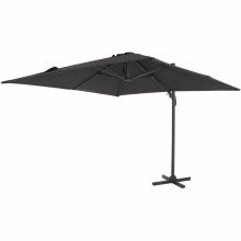 Ampelschirm >California N+< in anthrazit - 300x263x300 (BxHxT)