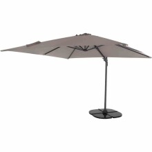 Ampelschirm >California N+< in anthrazit, taupe - 300x263x300 (BxHxT)