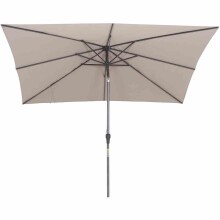 Sonnenschirm >Avio< in anthrazit, taupe - 300x256x200 (BxHxT)