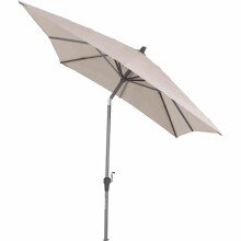 Sonnenschirm >Avio< in anthrazit, taupe - 300x256x200 (BxHxT)