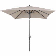 Sonnenschirm >Avio< in anthrazit, taupe - 300x256x200 (BxHxT)