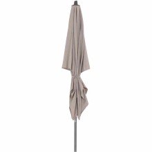 Sonnenschirm >Avio< in anthrazit, taupe - 300x256x200 (BxHxT)
