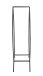 Kaminholzregal >37593< in schwarz, Metall - 47x80x20cm (BxHxT)
