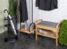 Schirmständer >47539< in schwarz, Metall - 37x60x18cm (BxHxT)